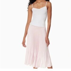 Aritzia Wilfred twirl pleated skirt